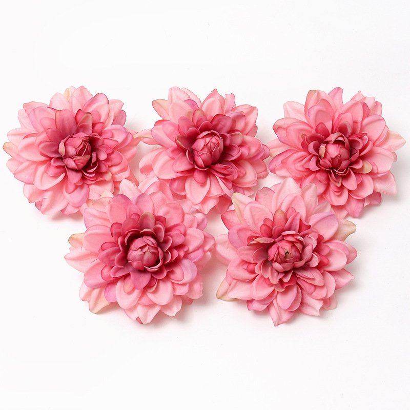 High-End Real-Touch Pink Artificial Flower Heads | Silk Floral Blooms for DIY Wedding Hair Pins, Bridal Accessories & Decorative Crafting O1CN016QIqqR1SYDAKAGCCi 2207709612258 0 Cib