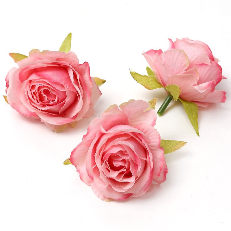 High-End Real-Touch Pink Artificial Flower Heads | Silk Floral Blooms for DIY Wedding Hair Pins, Bridal Accessories & Decorative Crafting O1CN01EfMJKb1SYDAEKM33n 2207709612258 0 Cib