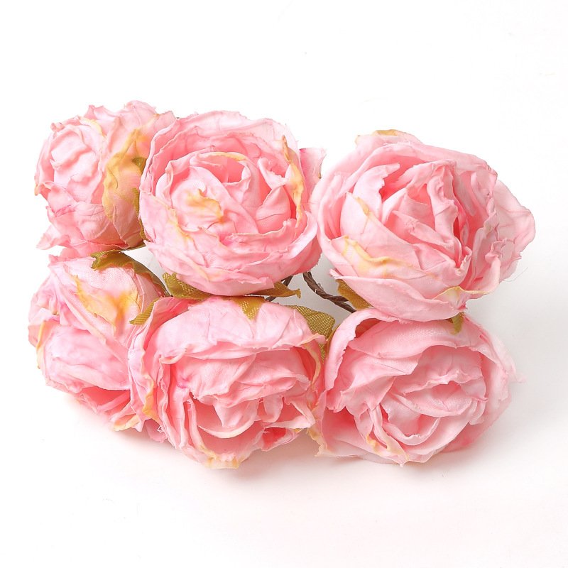 High-End Real-Touch Pink Artificial Flower Heads | Silk Floral Blooms for DIY Wedding Hair Pins, Bridal Accessories & Decorative Crafting O1CN01NwMhBr1SYDALj9mrj 2207709612258 0 Cib