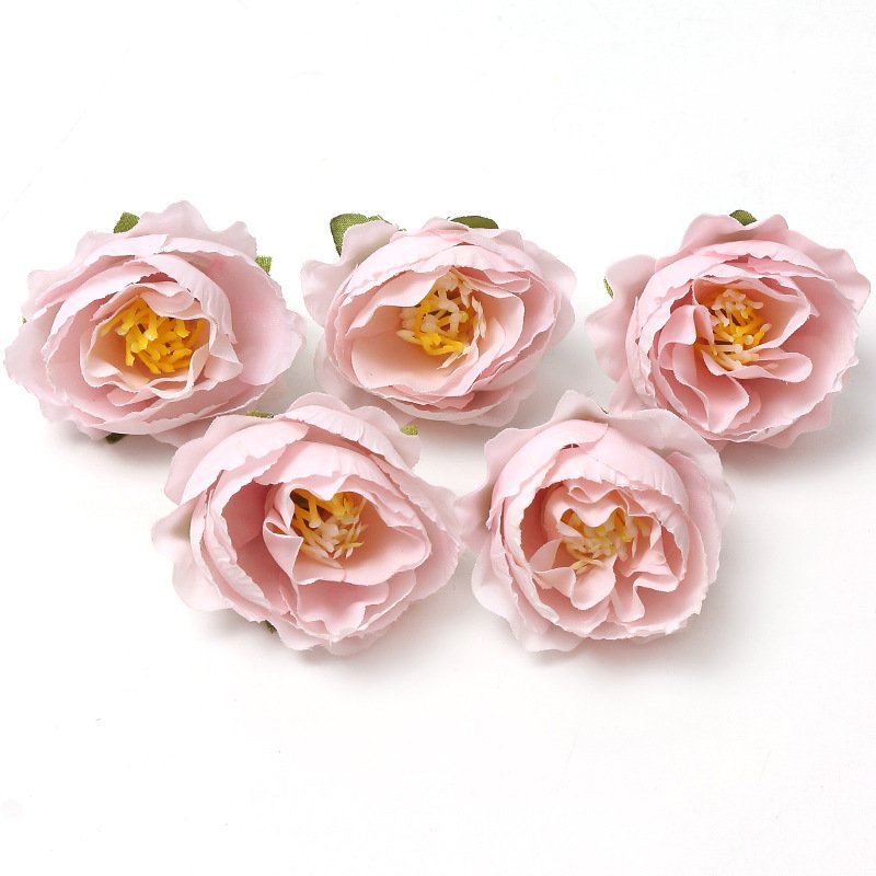 High-End Real-Touch Pink Artificial Flower Heads | Silk Floral Blooms for DIY Wedding Hair Pins, Bridal Accessories & Decorative Crafting O1CN01kxRBLv1SYDALdQ3Ri 2207709612258 0 Cib