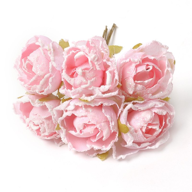 High-End Real-Touch Pink Artificial Flower Heads | Silk Floral Blooms for DIY Wedding Hair Pins, Bridal Accessories & Decorative Crafting O1CN01nKjlV41SYDALh4HuM 2207709612258 0 Cib