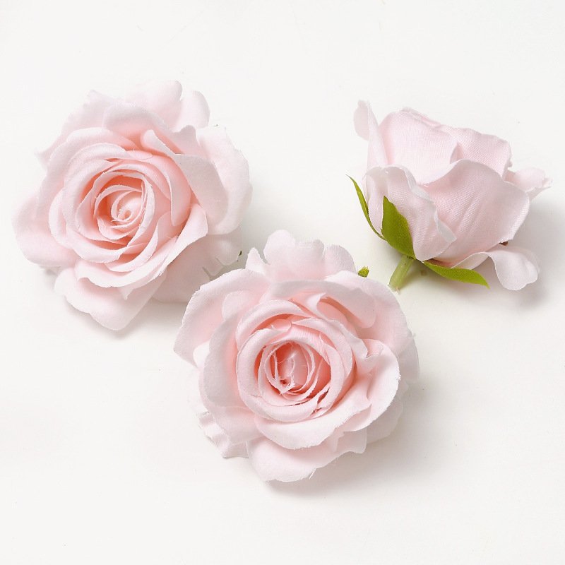 High-End Real-Touch Pink Artificial Flower Heads | Silk Floral Blooms for DIY Wedding Hair Pins, Bridal Accessories & Decorative Crafting O1CN01vcoGb01SYDAKoeBgp 2207709612258 0 Cib